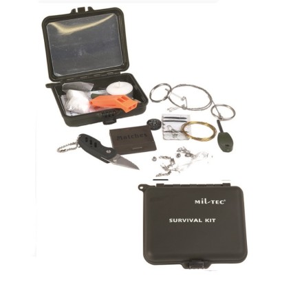 Zestaw survivalowy Mil-Tec Survival Kit Box (16027200)