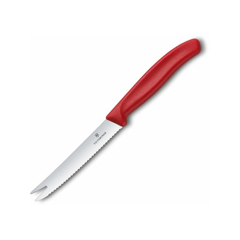 Vixtorinox nóż do sera i kiełbasy 11cm ząbkowany 6.7861
