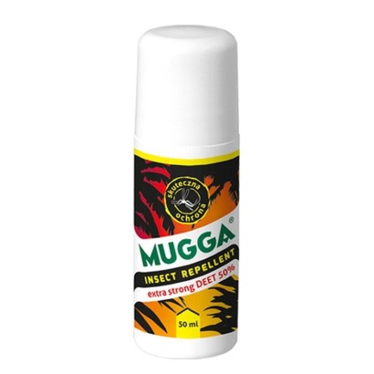 Mugga Spray STRONG 50% DEET na komary i kleszcze