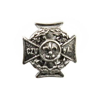 Krzyż harcerski na mundur ZHR i ZHP